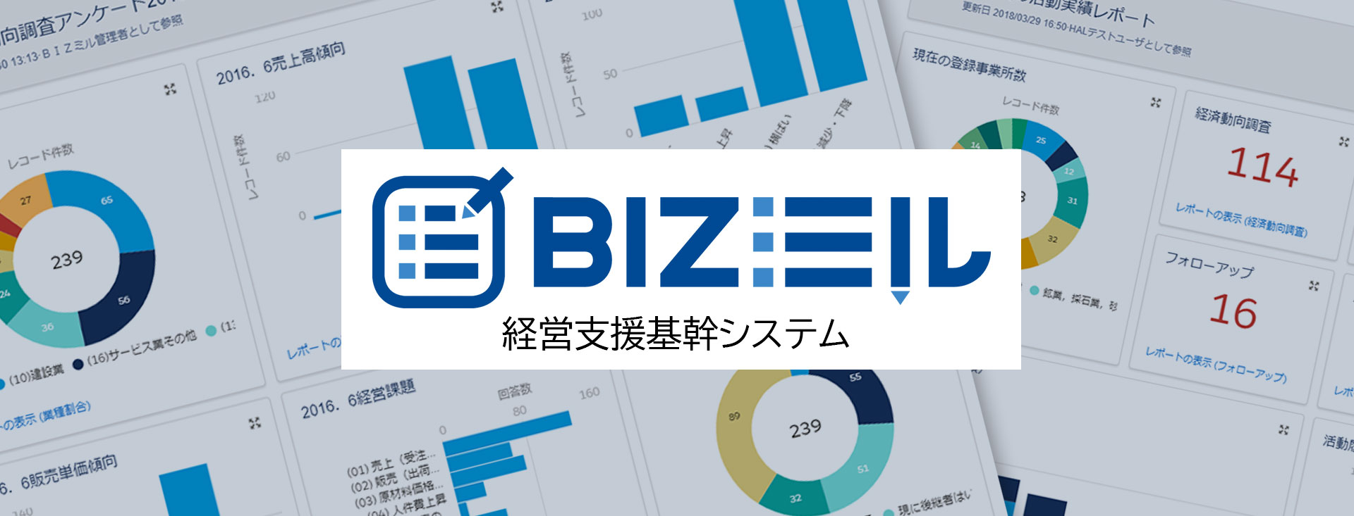 BIZミル 経営支援基幹システム